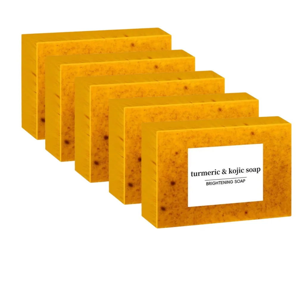 Turmeric Hand Made Soap | Shower and Facial Soap | 1/3/5pcs