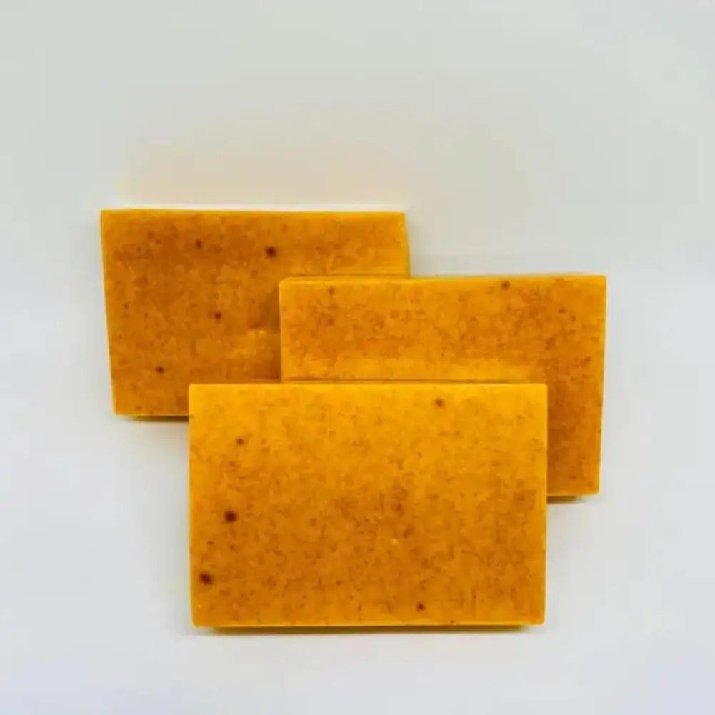 Turmeric Hand Made Soap | Shower and Facial Soap | 1/3/5pcs