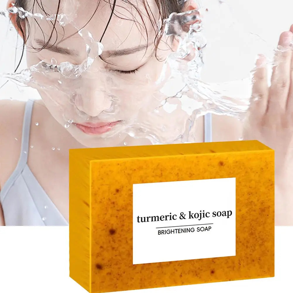 Turmeric Hand Made Soap | Shower and Facial Soap | 1/3/5pcs
