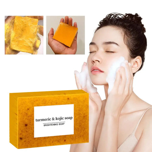 Turmeric Hand Made Soap | Shower and Facial Soap | 1/3/5pcs